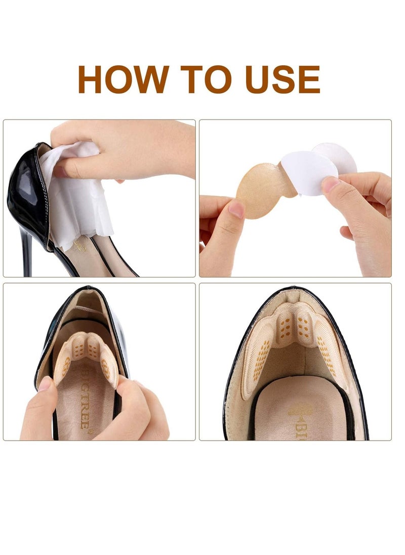 SYOSI - Toe Filler Inserts Adjustable Shoe Heel Grip Liner Insert for Improving Fit Protection Prevent Blister Unisex 6 Pairs - Image 1