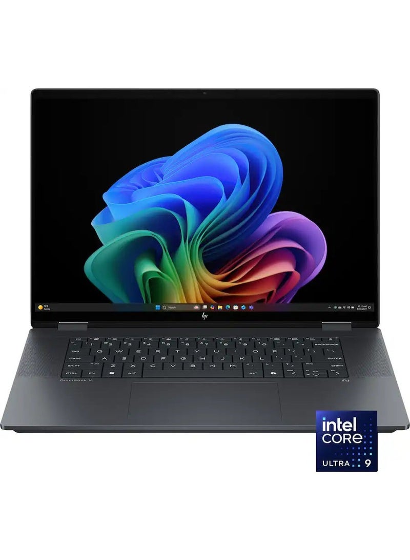 HP لابتوب أومني بوك إكس فليب كوبايلوت بلس 16 إنش 3K OLED باللمس، إنتل كور ألترا 9، 32 جيجابايت رام، 2 تيرابايت SSD، رسومات إنتل آرك، ويندوز 11، 120 هرتز - Image 2