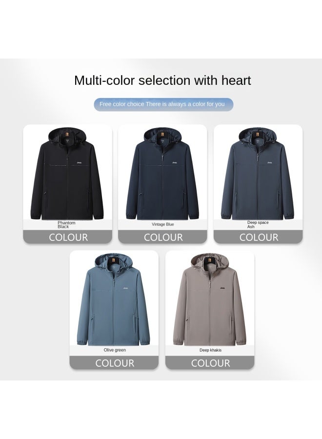 Jeep Upf50+】men's Lightweight Breathable Fashionable Casual Versatile Sun Protection Jacket - Image 3