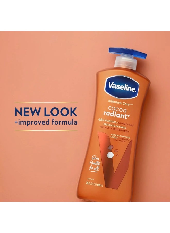 فازلين لوشن فازلين للعناية المركزة بخلاصة الكاكاو - 600 مل - Image 2