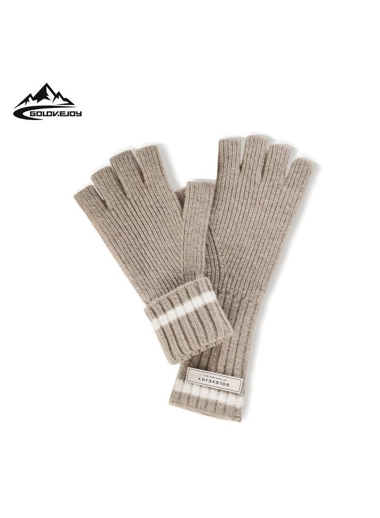 Golovejoy Women's Warm Plush Windproof And Cold Proof Lovely Gloves 