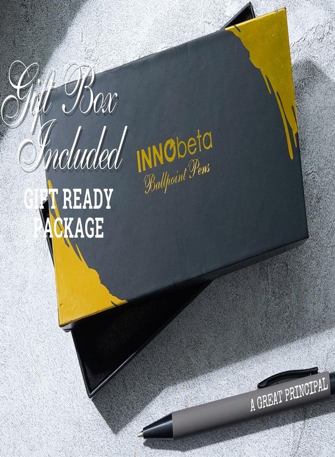 إنو بيتا هدايا تقديرية من InnoBeta للمديرين، طقم أقلام حبر جاف من 4 قطع، قلم ملهم للنساء، أدوات مكتبية للمديرين - Image 3