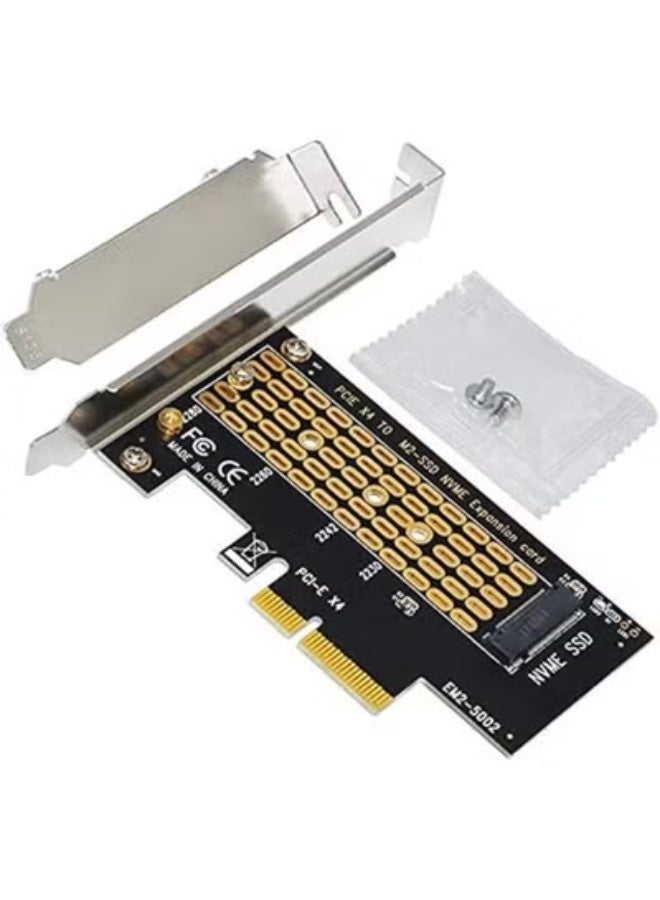 PCI-E 3.0 x4 to NVMe M.2 SSD Adapter Card – High-Speed PCIe M2 NVMe SSD Support for Desktop & Laptop