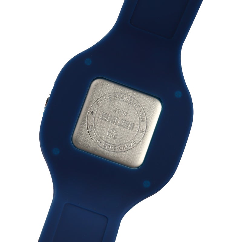 Women's Versatile Electronic Watch, Simple Waterproof Digital Watch with High Appearance for Female Students/white - Image 5