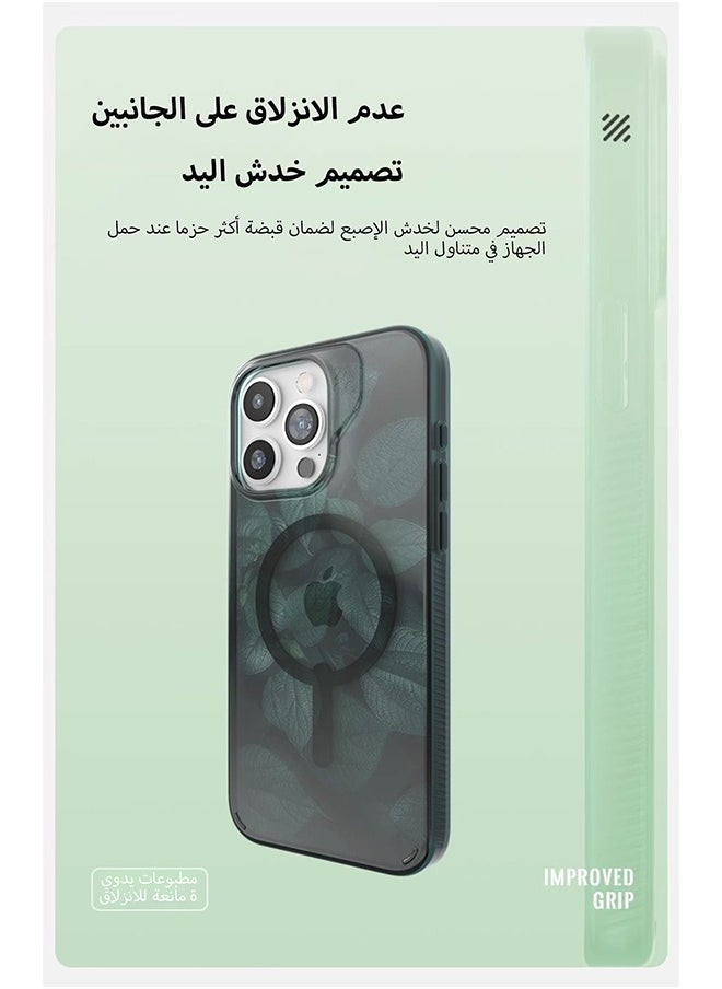 Apple iPhone 15 Pro Case , Milan Snap Leaf- Durable Graphene Phone Case with Anti-Yellowing, Scratch Resistance, and Wireless Charging