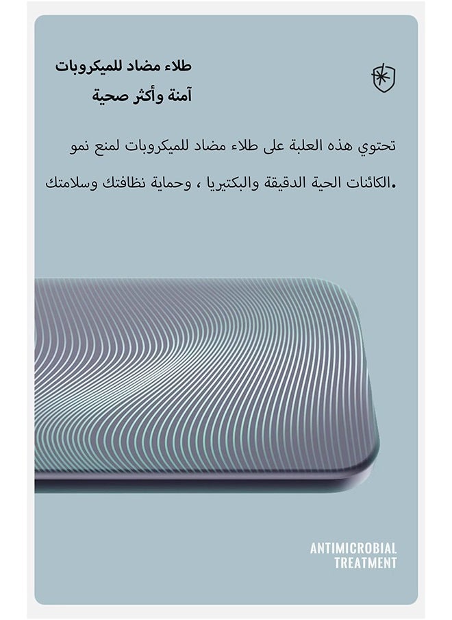Apple iPhone 15 Pro Case , Milan Snap Leaf- Durable Graphene Phone Case with Anti-Yellowing, Scratch Resistance, and Wireless Charging