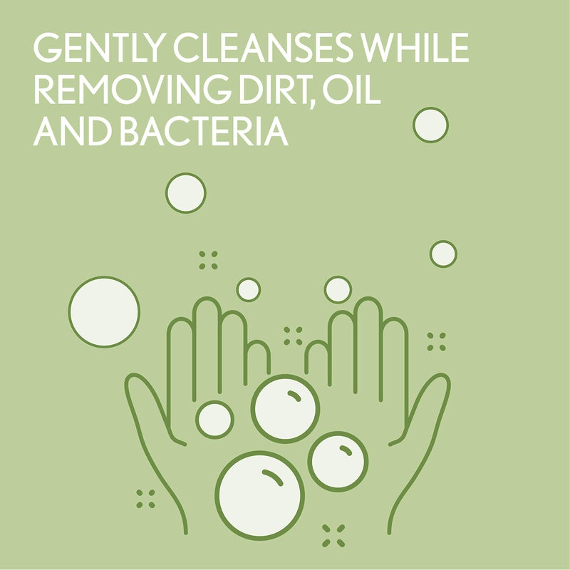 Aveeno Daily Moisturizing Body Wash with Soothing Oat, Creamy Shower Gel, Soap-Free and Dye-Free, Light Fragrance, 33 fl. oz - Image 2