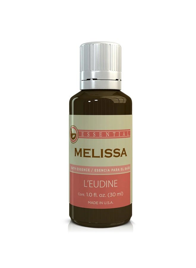 L'EUDINE Melissa Essential Oil – 1fl oz Therapeutic-Grade Lemon Balm Essential Oil – All-Natural Pure Lemon Balm Extract – Melissa Oil Essence for Aromatherapy, Stress-Relief, Muscle Discomfort  - Image 1