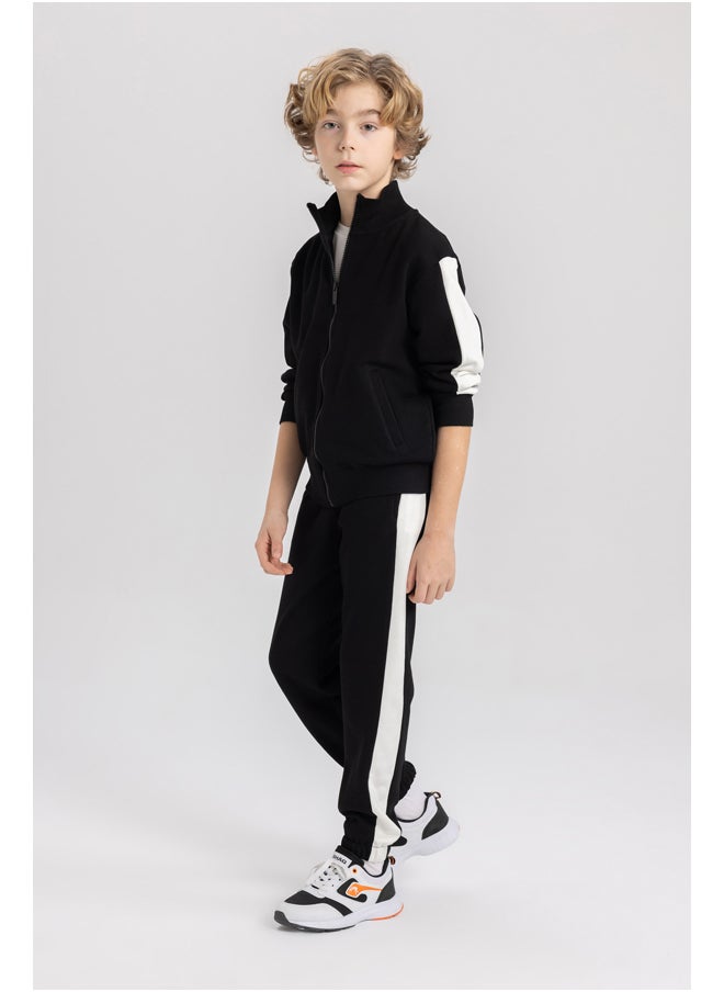 DeFacto Boy Regular Fit High Neck Long Sleeve Knitted Set -2 Pieces  - Image 1