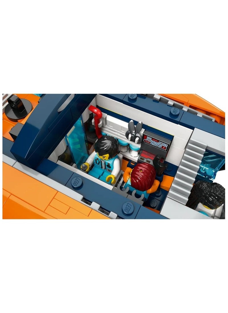 LEGO - LEGO - Deep Sea Explorer Submarine 842 Pieces - 60379 - Image 1