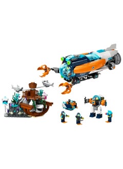 LEGO LEGO - Deep Sea Explorer Submarine 842 Pieces - 60379  - Image 2