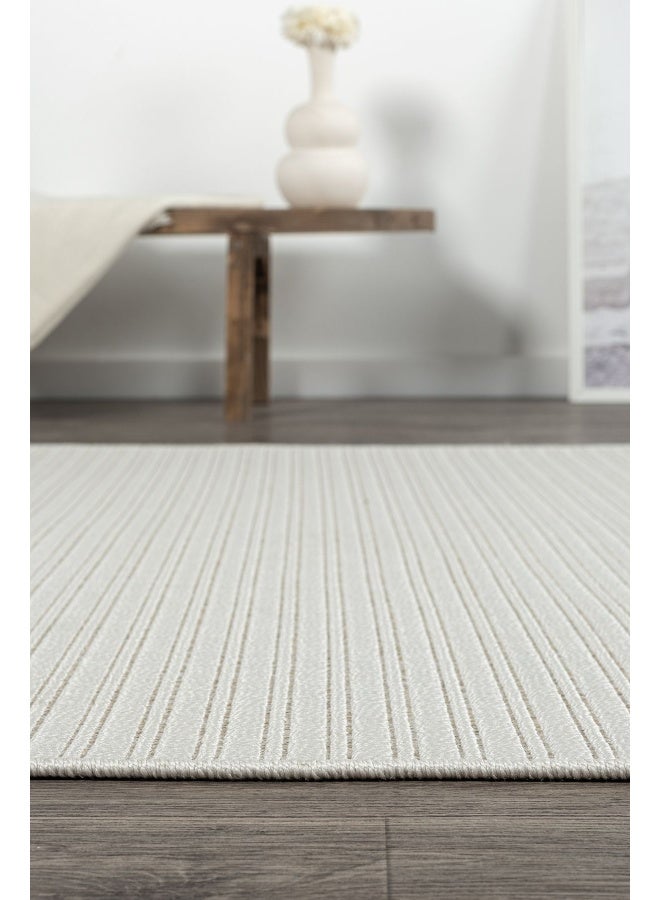 Koza Home Koza Hali Koza Premium Sahara Cream Carpet B3796A Living Room Sitting Room Bedroom Hallway Machine Carpet 100 x 200 - Image 3