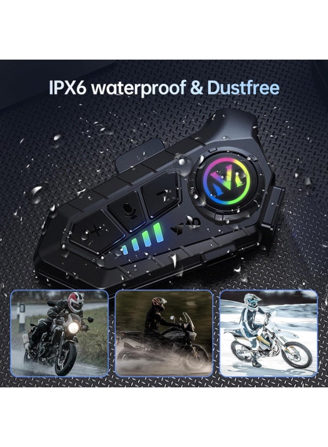 يلا جوي دراجة نارية سماعة رأس بلوتوث مكبر صوت مزلاج سماعة أذن مقاومة للماء بلوتوث خوذة سماعة رأس مع إلغاء الضوضاء سماعات رأس لاسلكية فائقة النحافة بلوتوث لجميع الخوذ - Image 4