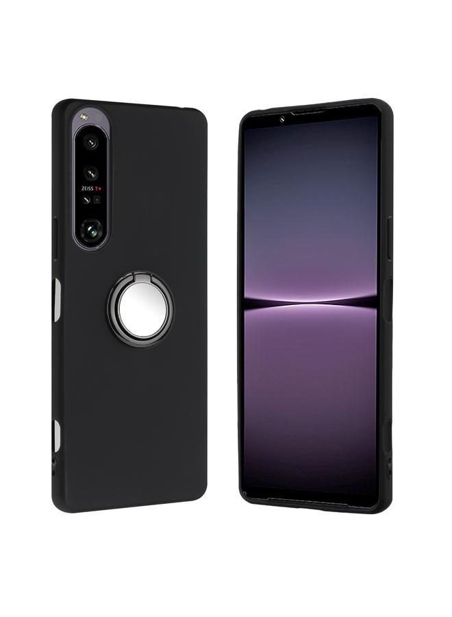 The Bros Case For Sony Xperia 1 IV Matte Ring Holder TPU Phone Case