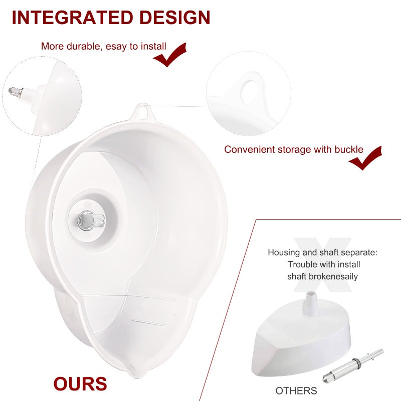 InnoMoon Juicer Attachment for KitchenAid Stand Mixer with 2 Size Reamer,Juicer for KitchenAid Stand Mixer Citrus Juice Attachment Accessories by InnoMoon - Image 4