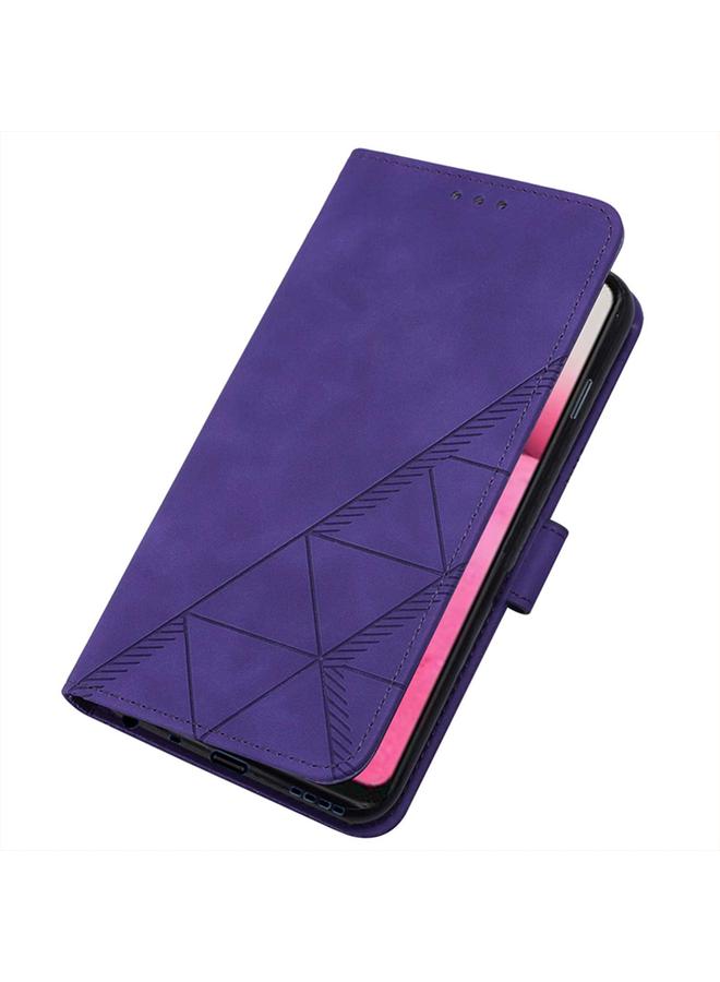 زبون جراب هاتف Google Pixel 7 Pro 5G Crossbody من الجلد المنقوش ثلاثي الأبعاد - Image 2