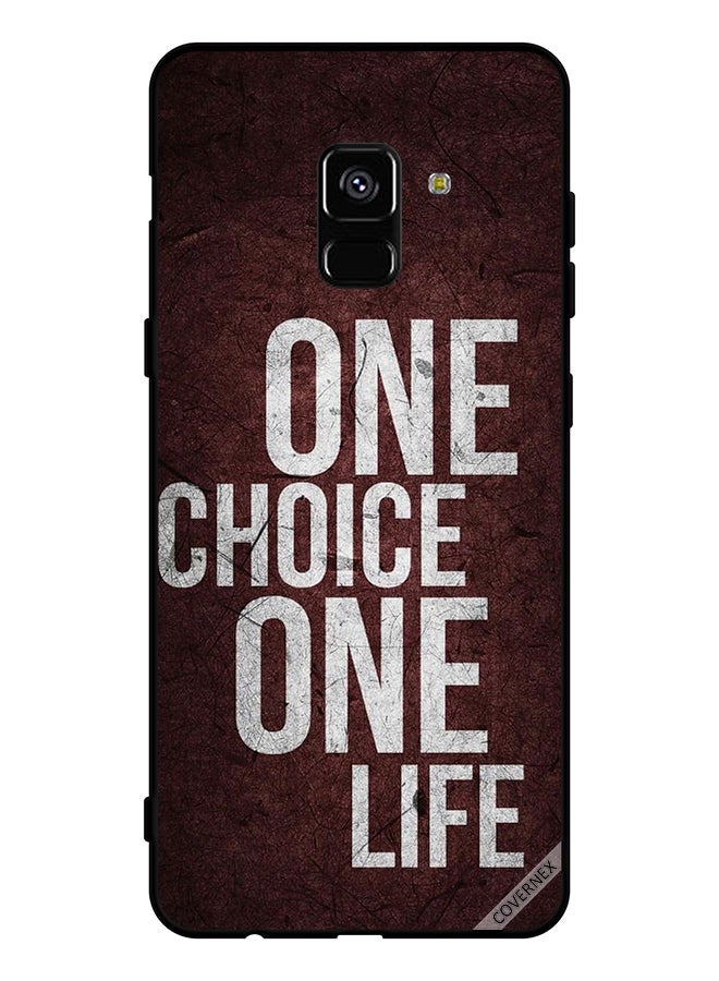 Covernex Protective Case Cover For Samsung Galaxy A8 Plus (2018) One Choice One Life - Image 1