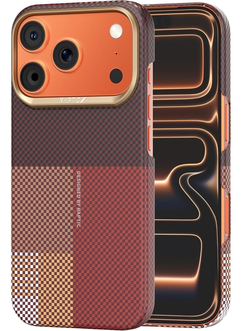 RAPTIC Aramid Skin for iPhone 17 PRO Case [MagSafe] Ultra Slim 1500D Aramid Fiber cover - Sky - Image 1