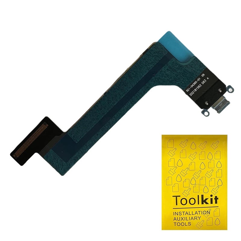 TPhaelay Dock Connector Replacement Compatible with iPad 10 10th Generation 2022 A2696 10.9 inch Charging Port Replacement Assembly Flex Cable(Blue,WiFi Version) - Image 1