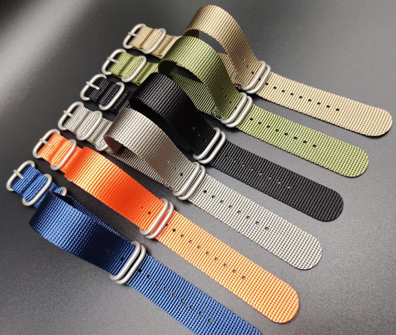 Lijinlan Military Ballistic Nylon Strap Replacement G-Shock Watch Bands Compatible with Casio G-Shock Watch Model GW100/GA100/GA400/GD120/ DW-D5500 /DW5600E/ DW6900/DW-9052/GWM5610/GW9400 (Kahki) - Image 4