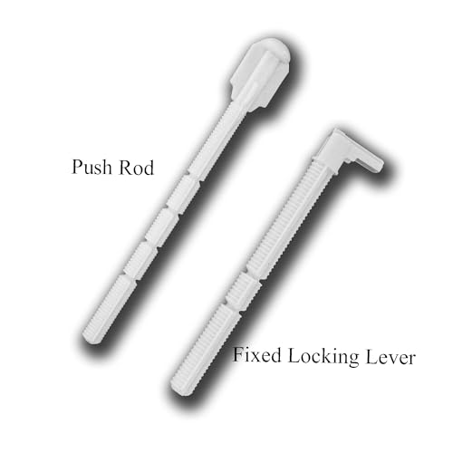 Lychee Light Toilet Push Rod Set Compatible with Geberit Sigma01, 20 & 30, 241.874.00.1 - Replacement Wall-Mounted Tank Actuator Flush Handle - Image 5