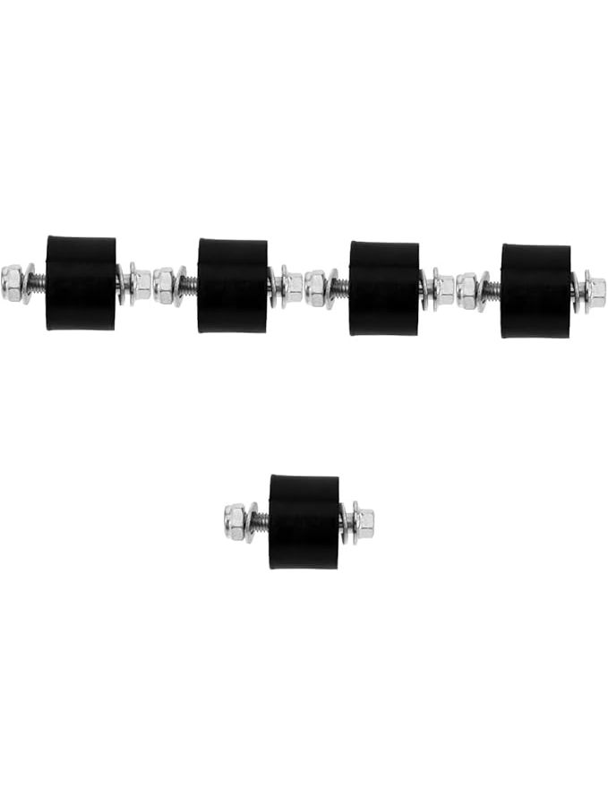 Off Road Motorcycle Chain Tensioner Roller Pulley Wheel Black 5pcs 5 50X3 50X3 50CM - Image 1