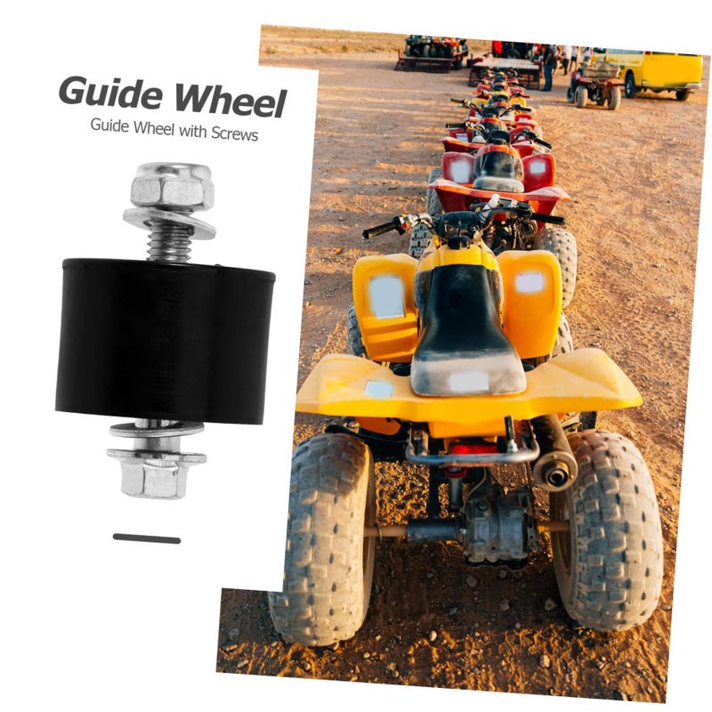 Off Road Motorcycle Chain Tensioner Roller Pulley Wheel Black 5pcs 5 50X3 50X3 50CM - Image 4