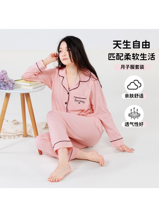 Bornbay spring/autumn 2-in-1 Pregnancy Lounge Wear - Soft Stretchy Two-piece Outfit - Image 3
