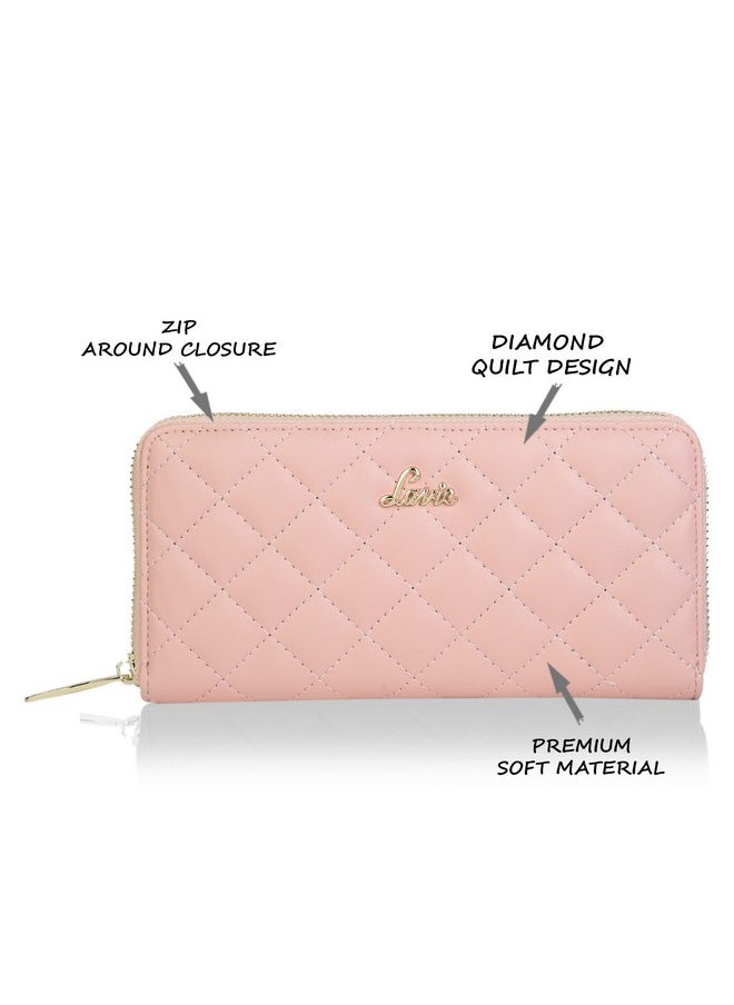 Lavie Lavie Quilt Eden Women's Zip Around Wallet  - Image 3