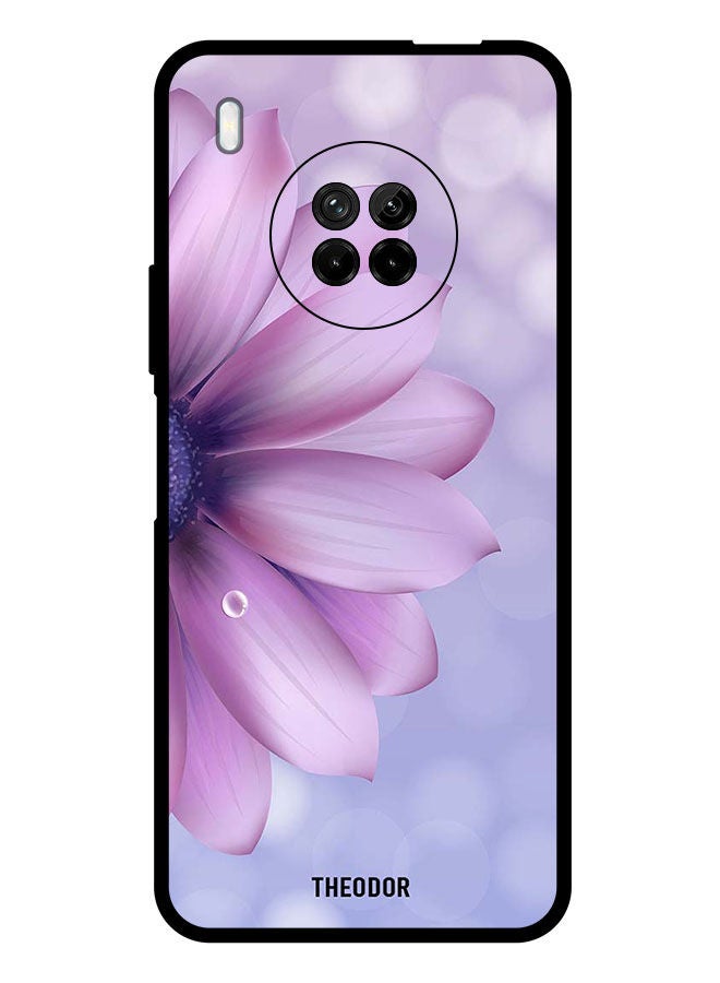 Theodor Protective Case Cover For Huawei Y9A Purple Flower - Image 1