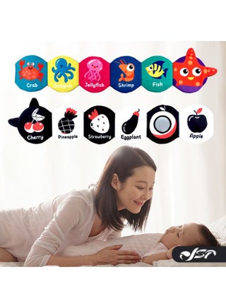Baby Cloth Book Bed Enclosure Children's Fence Doll Baby Early Education Cloth Book 0-3 Years Old Toy-Color:Color - pzsku/Z77EC604823D91277EA1DZ/45/1745466269/1b9de163-9594-4443-a2e1-9c5e2fa90af1