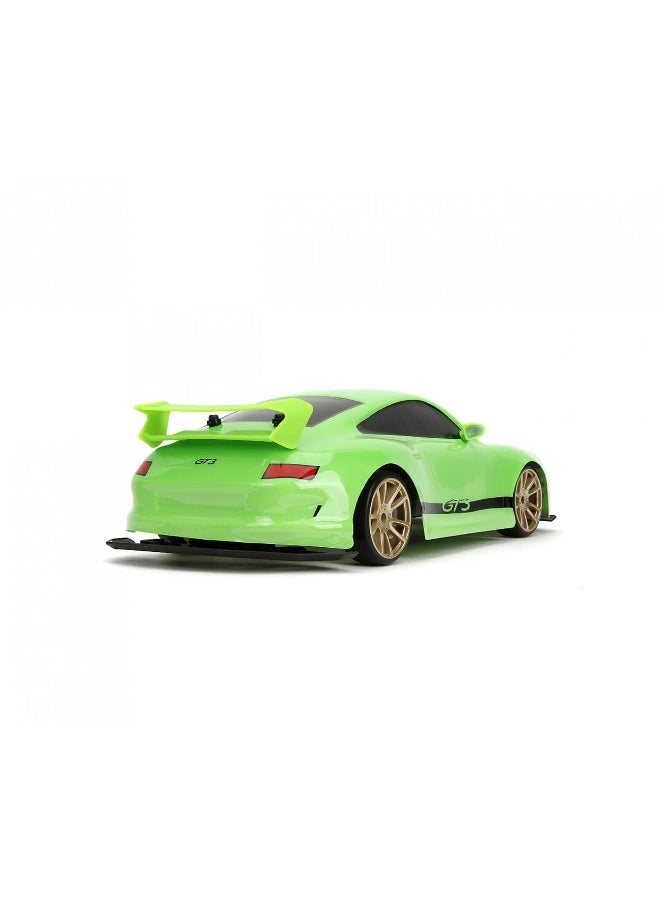 JADA Jada Elite Fast & Furious Porsche 911 GT3 997 2.4 GHz RC Car (1:10, Green)  - Image 3
