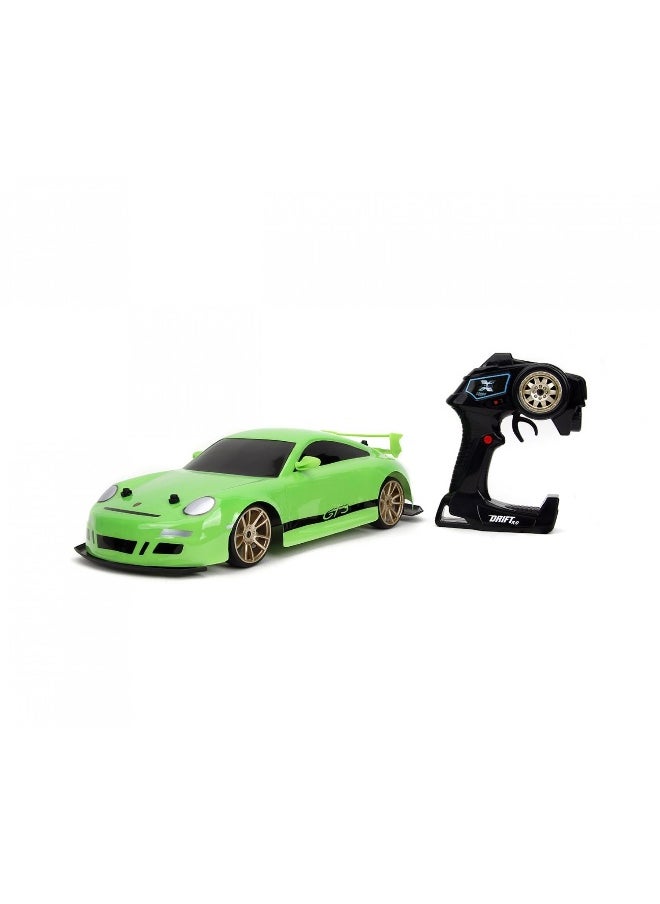 JADA Jada Elite Fast & Furious Porsche 911 GT3 997 2.4 GHz RC Car (1:10, Green)  - Image 2