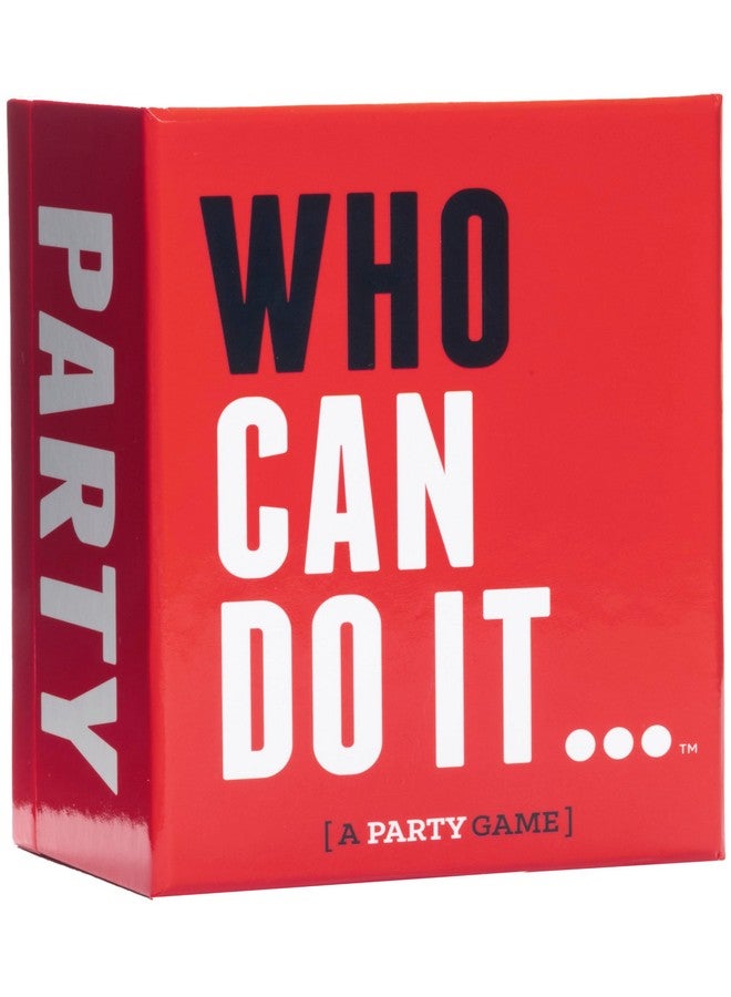 DSS Games Who Can Do It - Compete with Your Friends to Win These Challenges [A Party Game] - Image 1