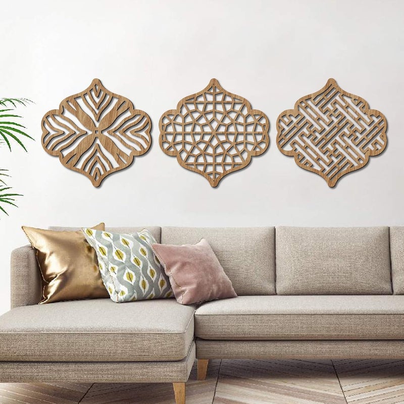 kotart Wall Decor Panel Wooden Hanging Wall Decor Frame for Living Room Bed Room Decorative Wooden Wall Hanging for Home Decor Home Decor Items - Image 4