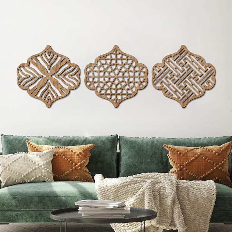 kotart Wall Decor Panel Wooden Hanging Wall Decor Frame for Living Room Bed Room Decorative Wooden Wall Hanging for Home Decor Home Decor Items - Image 5