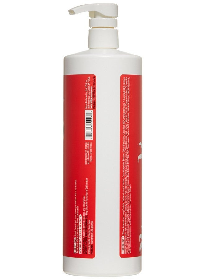 Billy Jealousy Fuzzy Logic Men'S Shampoo For Thinning Hair And Hair Loss, Peppermintinfused, With Dht Blockers To Prevent Hair Loss And Breakage, 33.8 Fl Oz  - Image 3