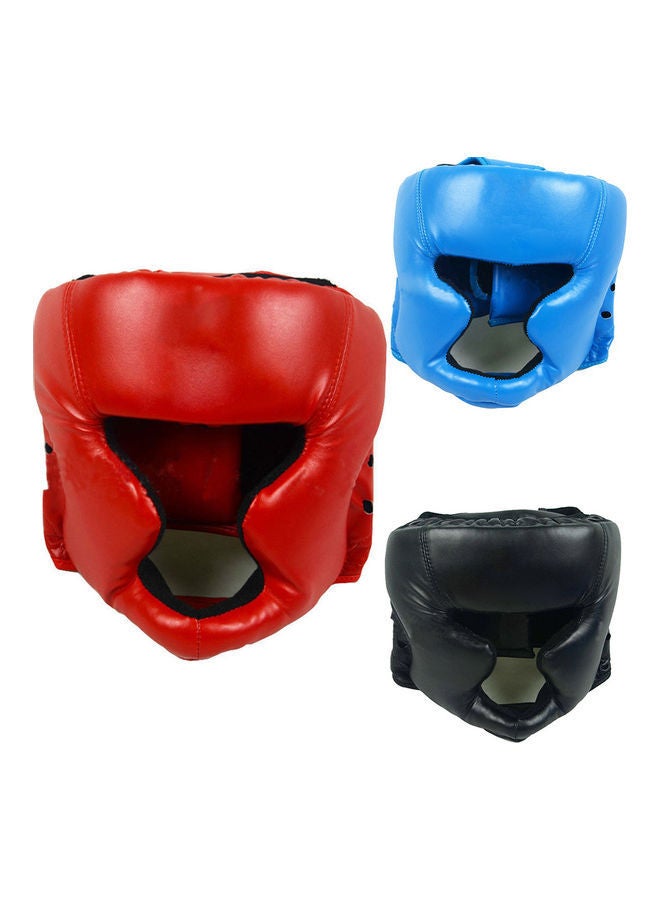 نيبمينينت خوذة ملاكمة MMA مصنوعة من الجلد الصناعي لحماية الرأس أثناء ممارسة الرياضة 20 x 10 20سم - Image 4