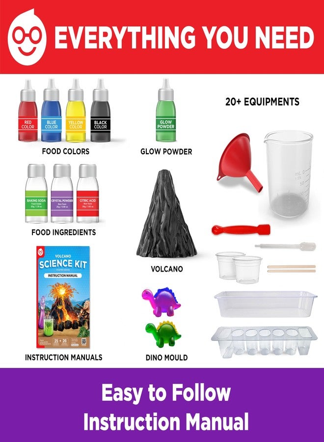 Einstein Box Volcano Science Starter Kit for 8 to 15-Year-Olds | Toys for Boys & Girls Age 8,9,10,11,12,13,14,15 Years | Gift for Girls Age 8+ Years | Amazing Science Experiments & Projects | - Image 5