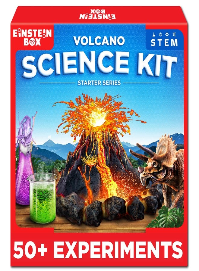 Einstein Box Volcano Science Starter Kit for 8 to 15-Year-Olds | Toys for Boys & Girls Age 8,9,10,11,12,13,14,15 Years | Gift for Girls Age 8+ Years | Amazing Science Experiments & Projects | - Image 1