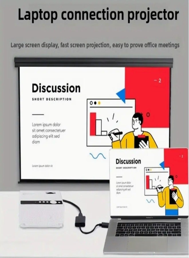 TP-BRIDGE DP DisplayPort to HDMI Video Converter Adapter Cable Supports 1080P | Black High Quality - Image 5