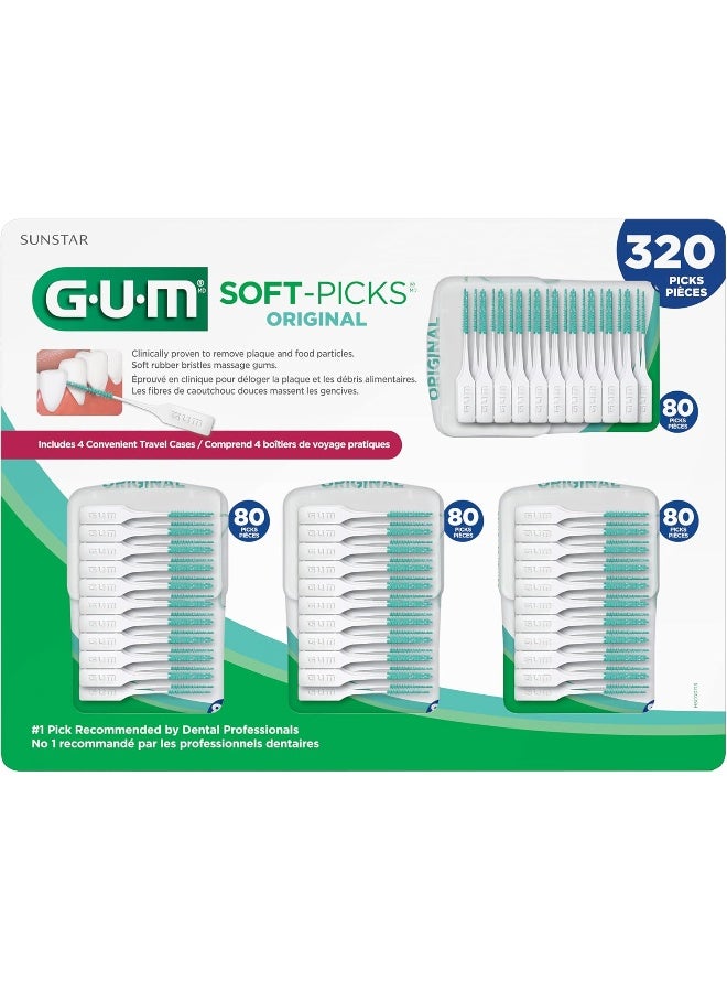 GUM - 6324A Soft-Picks Original Dental Picks, 320 Count - Image 2