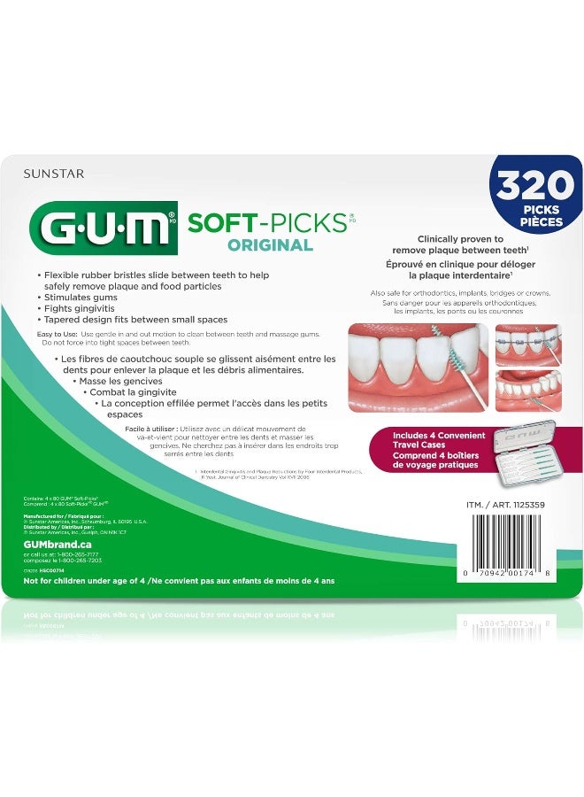GUM - 6324A Soft-Picks Original Dental Picks, 320 Count - Image 3