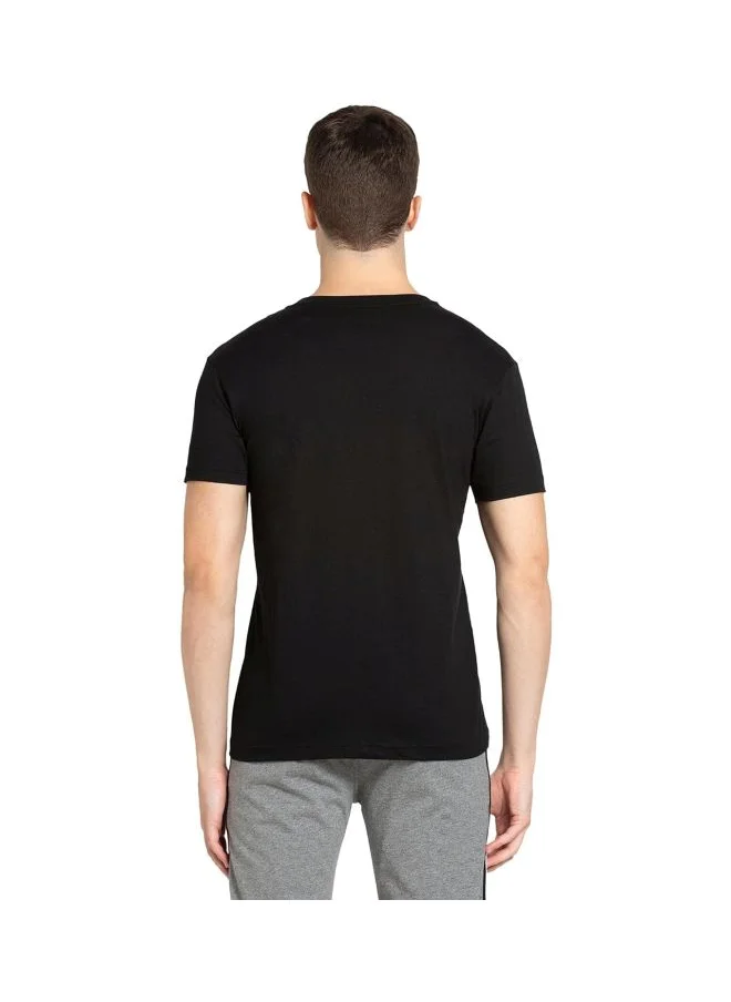 جوكي Jockey 2726 Men Super Combed Cotton Rich Solid V Neck Half Sleeve T Shirt
