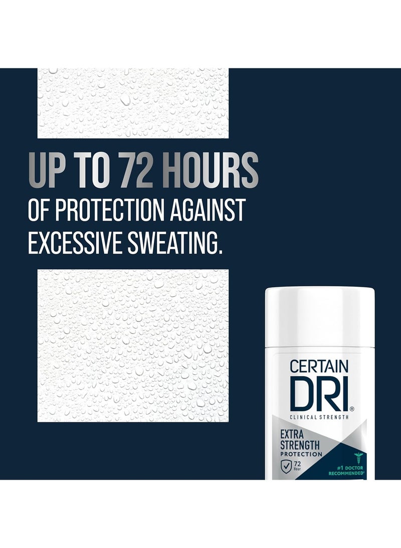 CERTAIN DRI Extra Strength Protection, Solid, Antiperspirant Deodorant, 1.7 oz  - Image 2