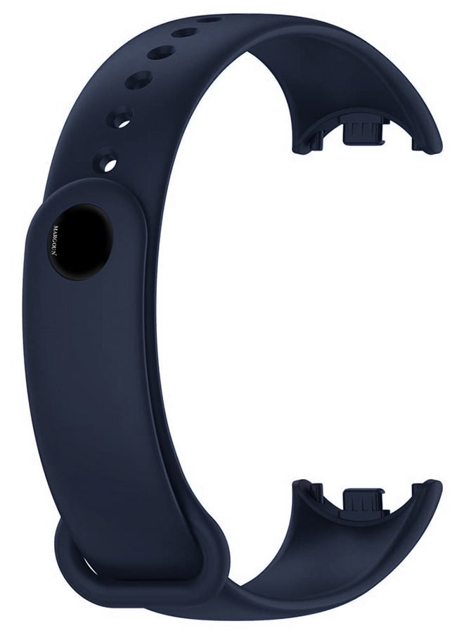 CATANES Adjustable Comfortable Sport Replacement Strap for Xiaomi Mi Band 8/9 Wristband Bracelet Band for Women Men Dark Blue - Image 2