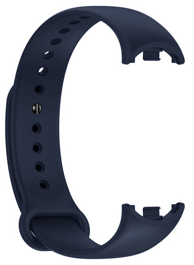 CATANES Adjustable Comfortable Sport Replacement Strap for Xiaomi Mi Band 8/9 Wristband Bracelet Band for Women Men Dark Blue - Image 1