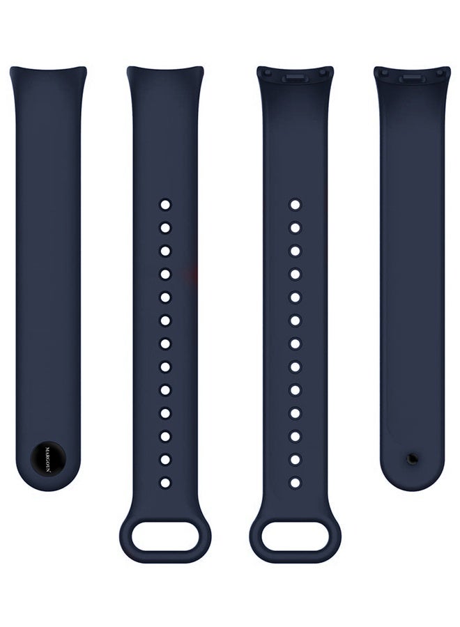 CATANES Adjustable Comfortable Sport Replacement Strap for Xiaomi Mi Band 8/9 Wristband Bracelet Band for Women Men Dark Blue - Image 3