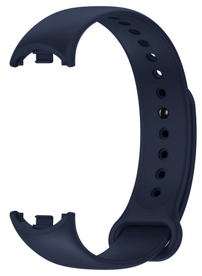 CATANES Adjustable Comfortable Sport Replacement Strap for Xiaomi Mi Band 8/9 Wristband Bracelet Band for Women Men Dark Blue - Image 4
