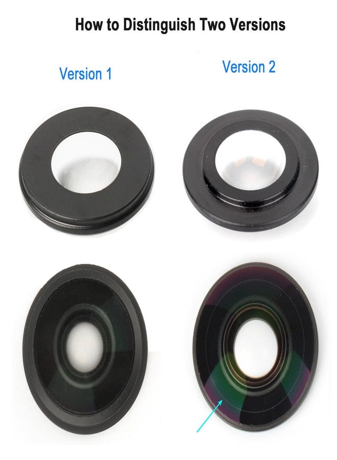 عدسة بديلة من EUGOOCX لكاميرا الحركة Insta360 X4 (الإصدار 2 - مع حافة) - Image 3